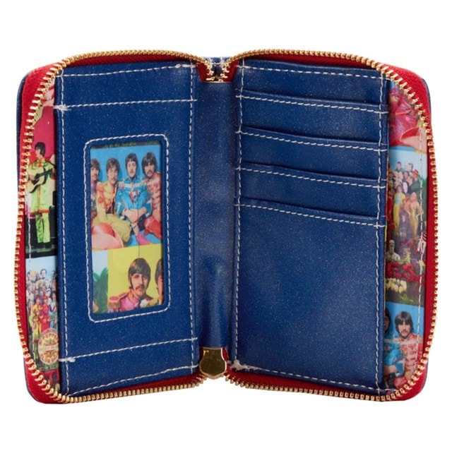 Beatles Sgt Peppers Zip Around Wallet Limited Edition Loungefly - 4