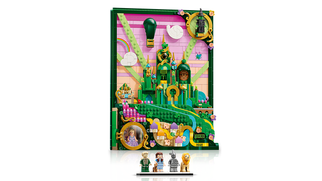 Emerald City Wall Art Wicked LEGO - 4