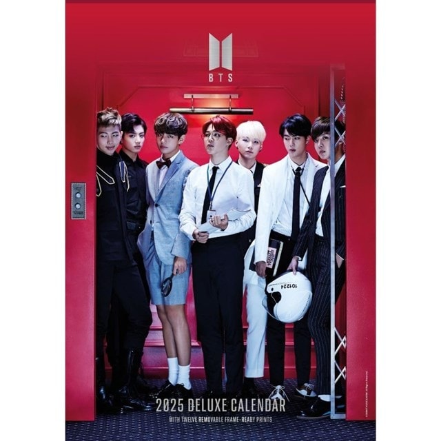 BTS 2025 A3 Deluxe Calendar - 1