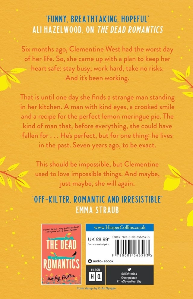 The Seven Year Slip Paperback By Ashley Poston - 2