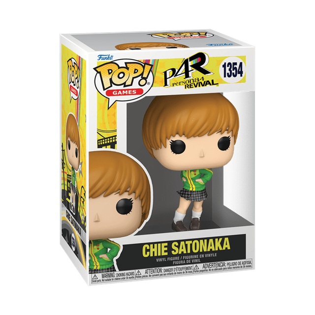 Chie Satonaka 1354 Persona 4 Revival Funko Pop Vinyl - 2