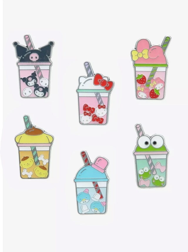 Sanrio Bubble Tea hmv Exclusive Loungefly Blind Box Pins - 1