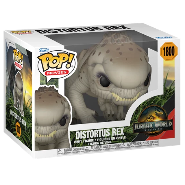Distortus Rex 1800 Jurassic World Rebirth Funko Pop Vinyl - 2