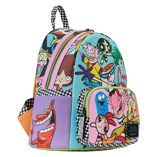 Cartoon Network Retro Collage Mini Loungefly Backpack - 4