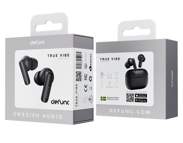Defunc True Vibe Black True Wireless Bluetooth Earphones - 3