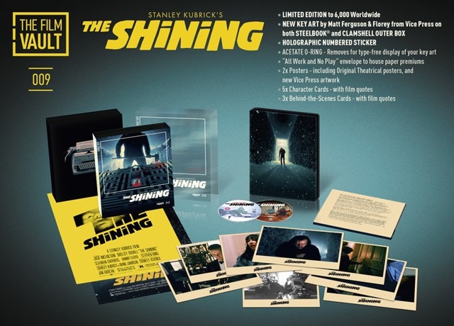 The Shining - The Film Vault Range 4K Ultra HD Special Edition with Steelbook - 2