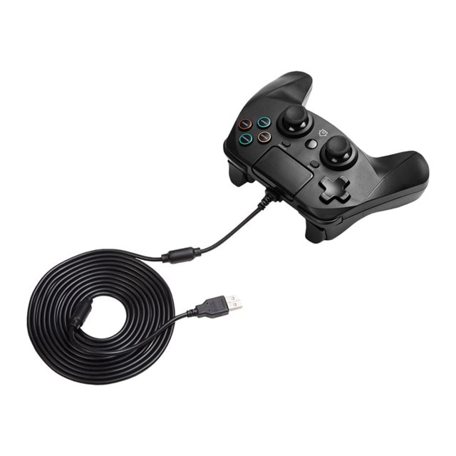 Snakebyte GAME:PAD 4S Wired Controller for PlayStation 4 - Black - 4