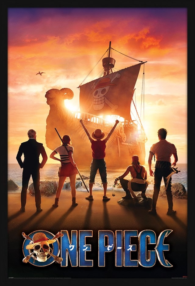 Set Sail One Piece Live Action 60 x 90cm Framed Maxi Poster - 1
