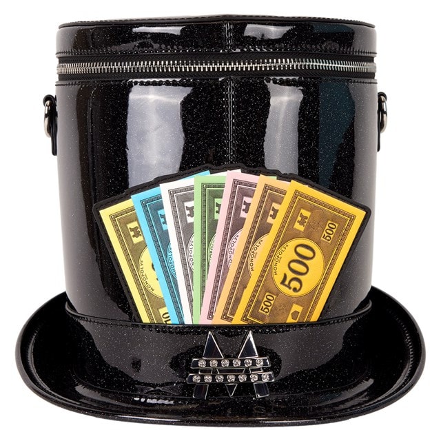 Monopoly Top Hat Loungefly Crossbody Bag - 3