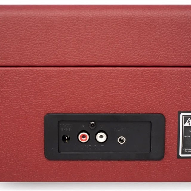 Crosley Voyager Burgundy Red Bluetooth Turntable - 4