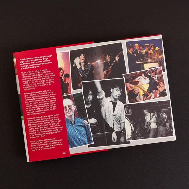 How To Run A Record Label Hardback By Alan Mcgee - 4