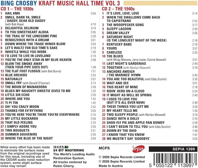 Kraft music hall time vol 3 - 2