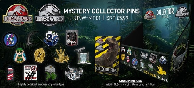 Jurassic Park: Mystery Pin Badges - 1