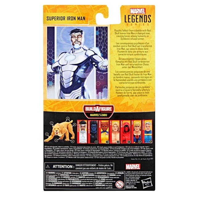 Marvel Legends Series Superior Iron Man Comics Collectible Action Figure - 9
