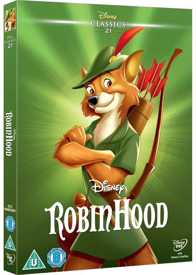 Robin Hood (Disney) | DVD | Free shipping over £20 | HMV Store