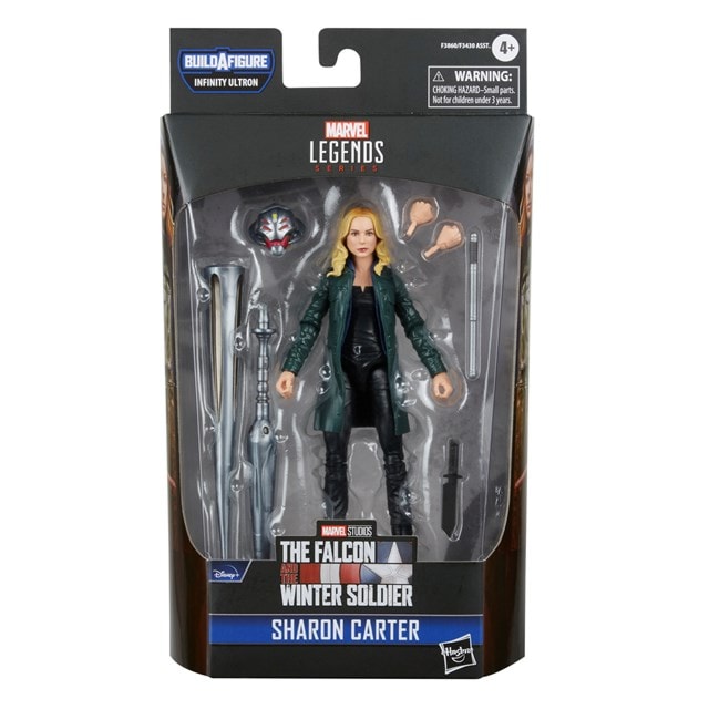 Sharon Carter The Falcon And The Winter Soldier Hasbro Marvel Legends Series Action Figure - 6