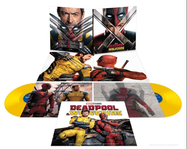 Deadpool & Wolverine Soundtrack (hmv Exclusive) Yellow 2LP - 1