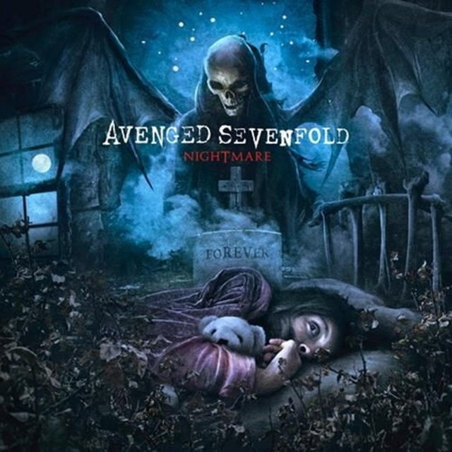 Nightmare - Electric Blue With Black Splatter 2LP - 2