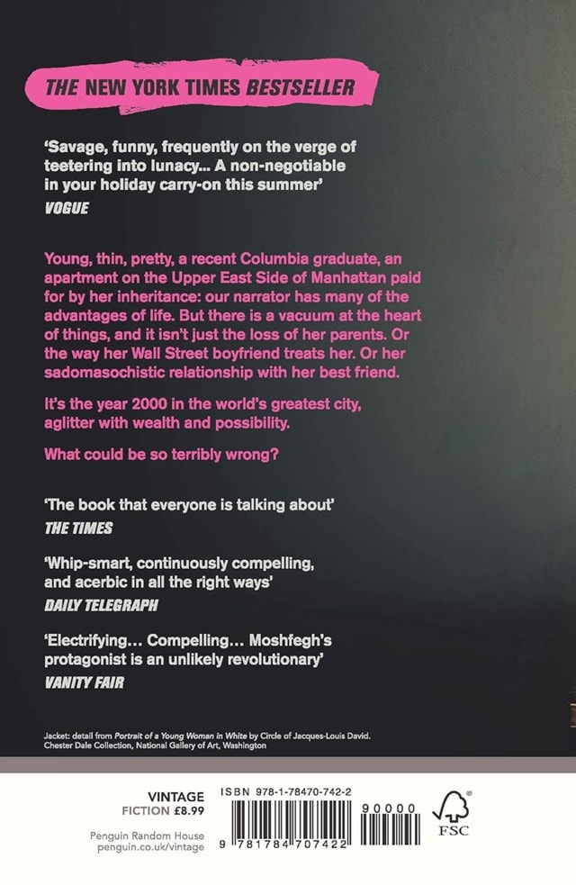 My Year Of Rest And Relaxation Paperback By Ottessa Moshfegh - 2