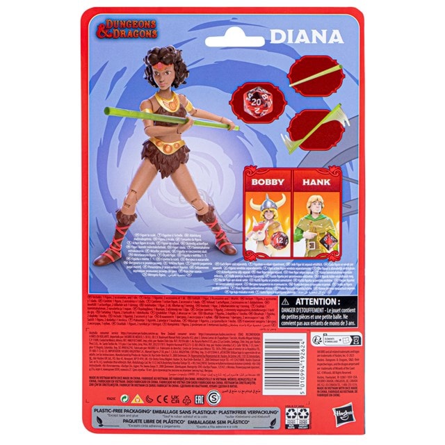 Diana the Acrobat Hasbro Dungeons & Dragons Cartoon Classics Action Figure - 6