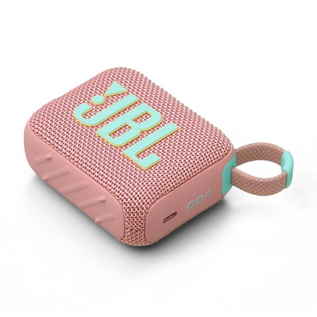 JBL Go 4 Pink Bluetooth Speaker - 8