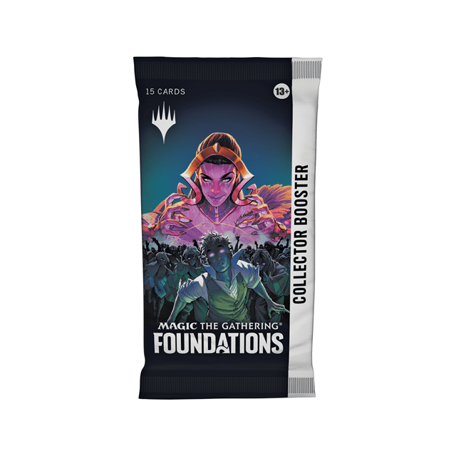 Magic The Gathering Foundations Collector Booster Trading Cards (15 Magic Cards) - 1