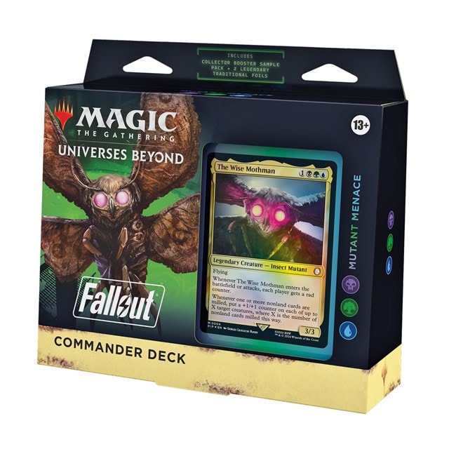 Fallout Commander Deck Mutant Menace Magic The Gathering Trading Cards - 1