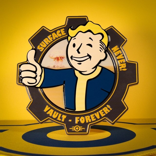 Vault Boy Fallout Resin Plaque - 4