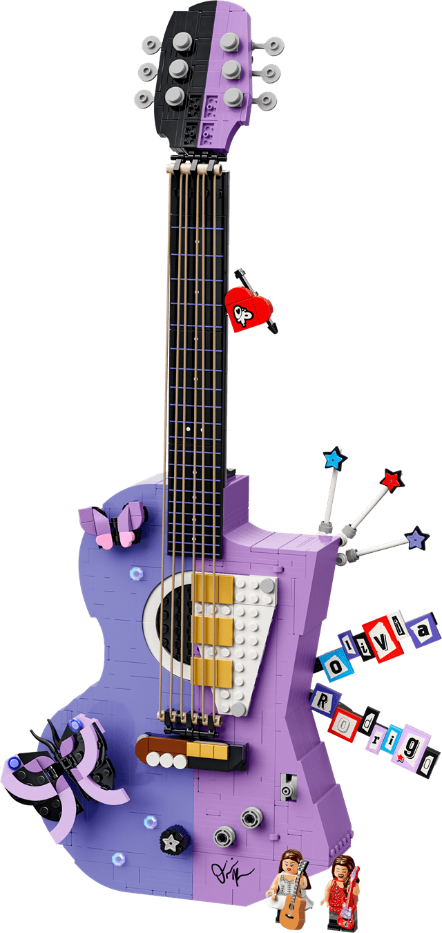Olivia Rodrigo's Dual Guitar 43031 LEGO Editions Music - 2