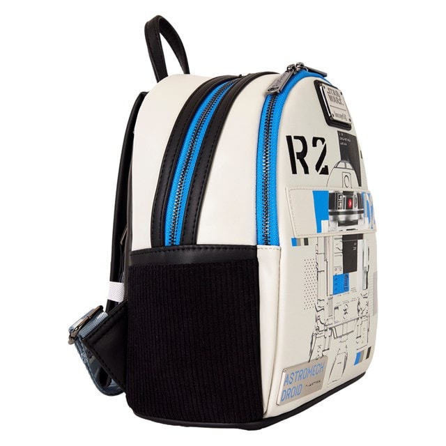 Power Of The Force Astromech Droid Star Wars Loungefly Mini Backpack - 4