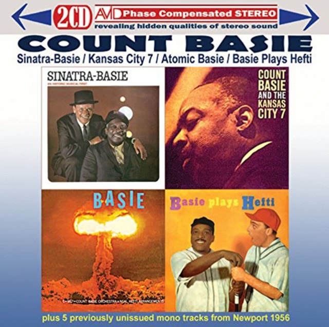 Four Classic Albums Plus: Sinatra-Basie/Count Basie & Kansas City 7/Atomic Mr. Basie/... - 1