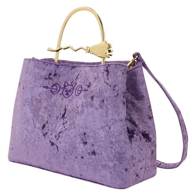 Velvet Broom Handle Hocus Pocus Loungefly Handbag - 2