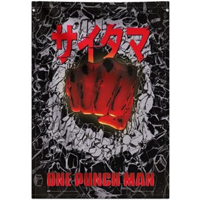 One Punch Man Wall Flag - 1