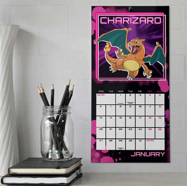 Pokemon 2025 Mini Calendar - 3