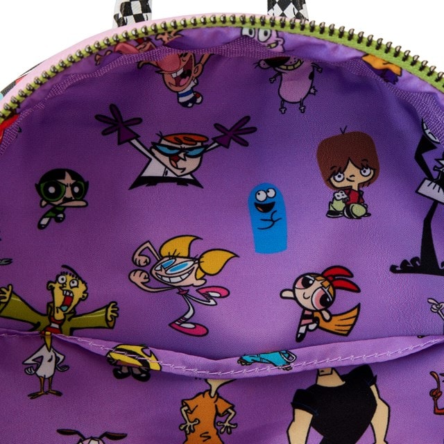 Cartoon Network Retro Collage Mini Loungefly Backpack - 8