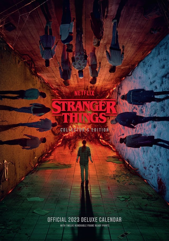 Stranger Things 2023 Deluxe A3 Calendar - 1