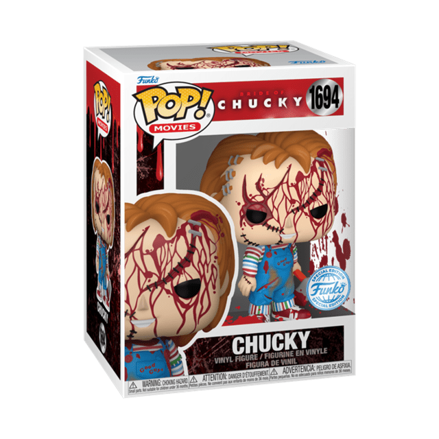 Bloody Chucky 1694 Bride Of Chucky hmv Exclusive Funko Pop Vinyl - 2