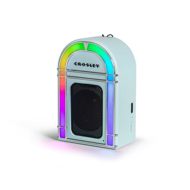 Crosley Mini Jukebox Aqua Blue Bluetooth Speaker - 5
