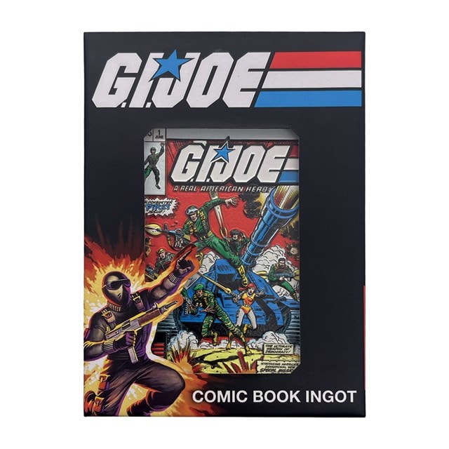 GI Joe A Real American Hero #1 Limited Edition Ingot - 4