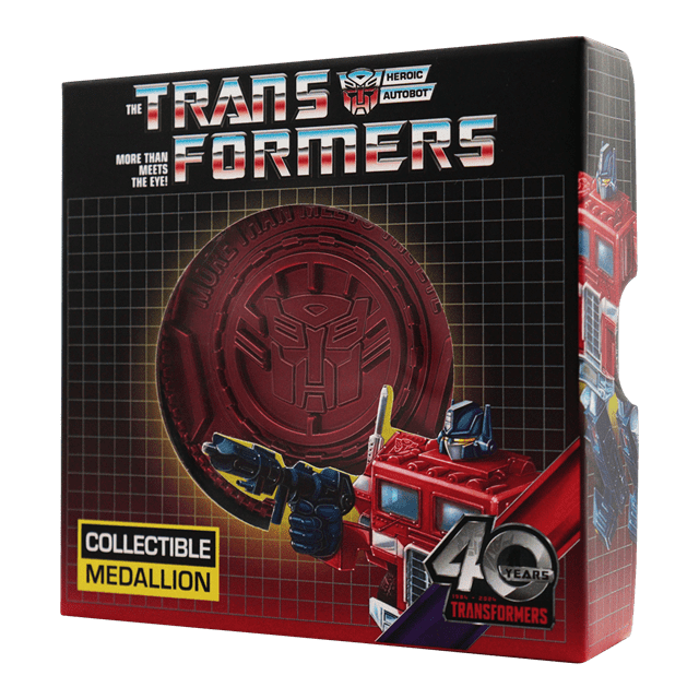 Transformers Autobot 40th Anniversary Medallion - 3