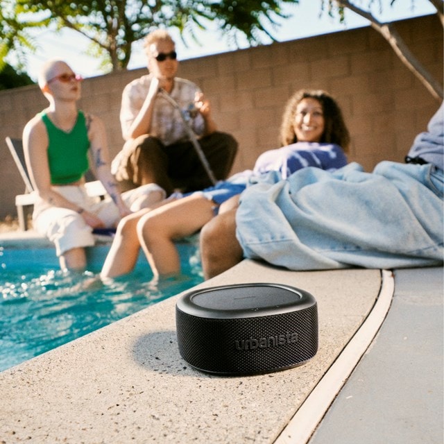 Urbanista Malibu Midnight Black Solar Powered Bluetooth Speaker - 6