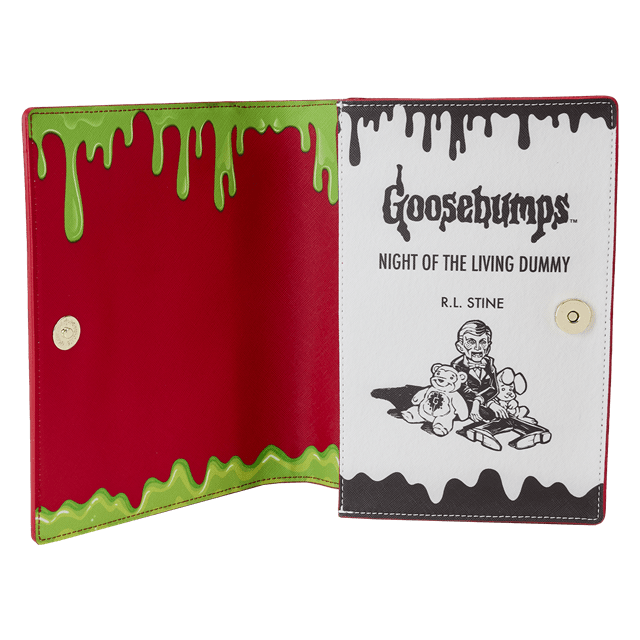 Slappy Book Cover Crossbody Bag Goosebumps Loungefly - 4