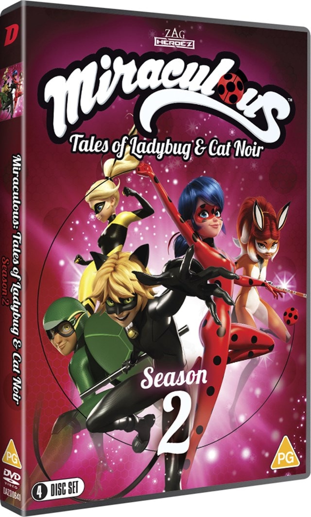 miraculous ladybug season 1 on dvd?