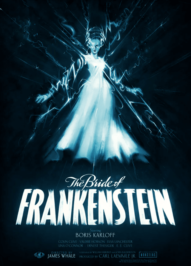 Bride Of Frankenstein Art Print By Steph C - 1