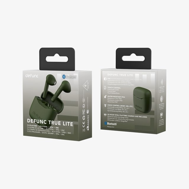 Defunc True Lite Green True Wireless Bluetooth Earphones - 4