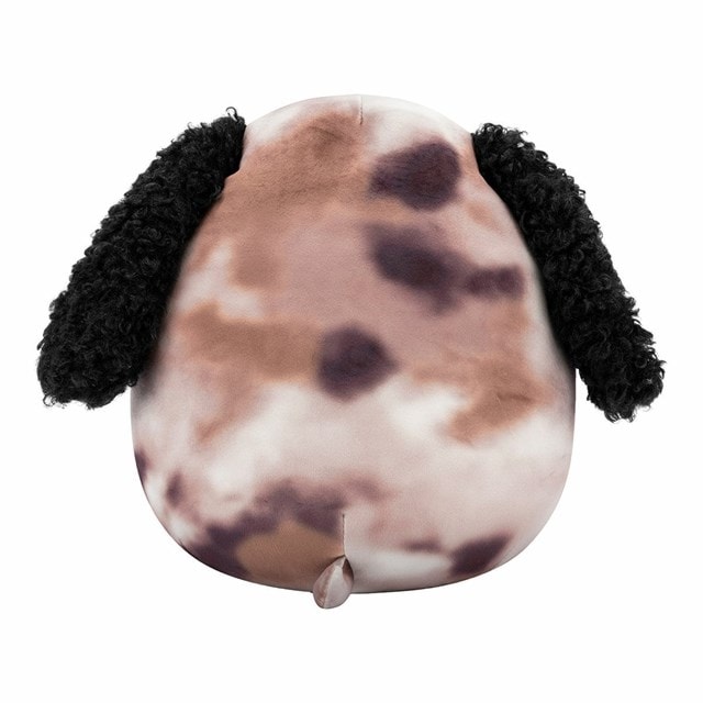 7.5'' Zerdan Winking Brown Marbled Dog With White Spotted Eye And Fuzzy Belly Squishmallows Plush - 4