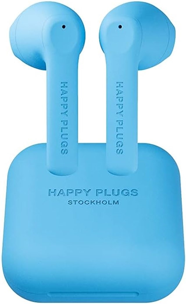 Happy Plugs Air 1 Go Blue True Wireless Bluetooth Earphones - 3