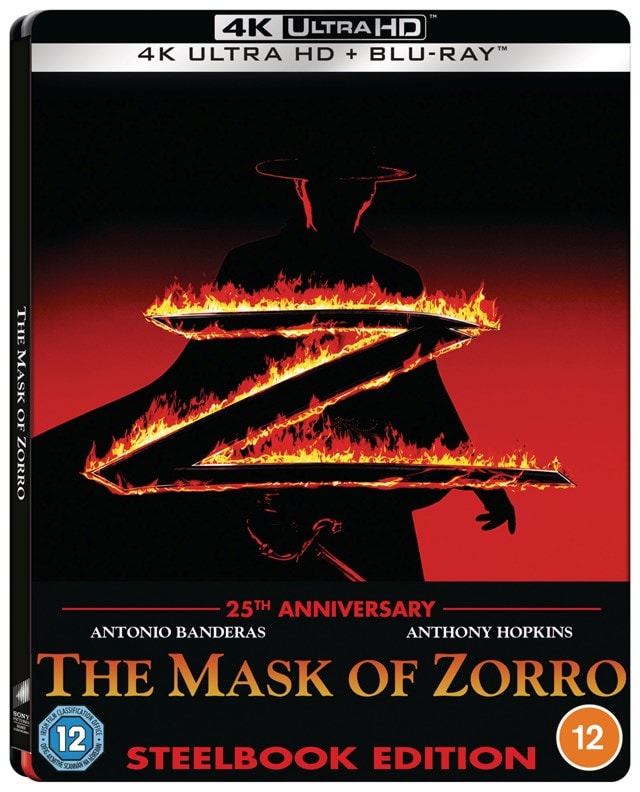 The Mask of Zorro Limited Edition 4K Ultra HD Steelbook - 2