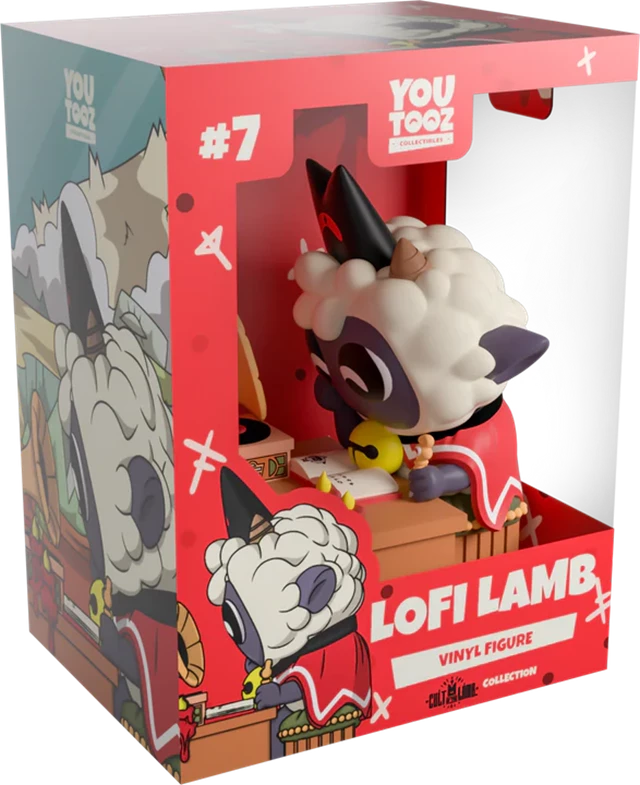 Lofi Lamb Cult Of The Lamb Youtooz Figurine - 2