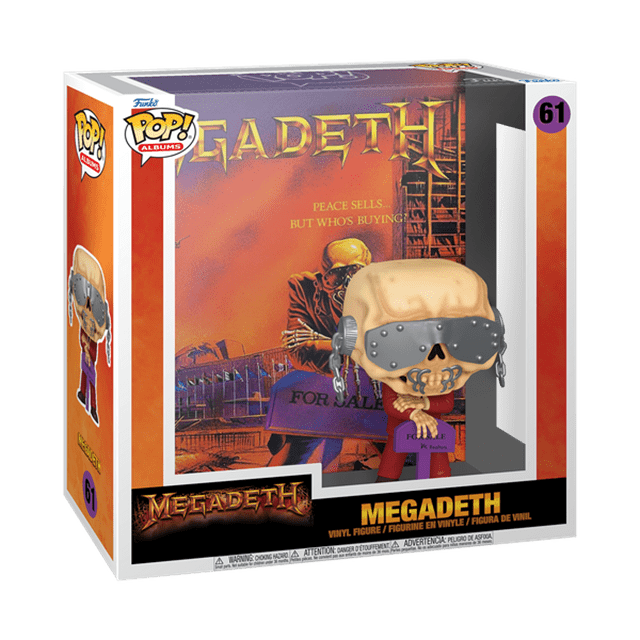 Peace Sells... But Who's Buying? (61) Megadeth Pop Vinyl Album - 2